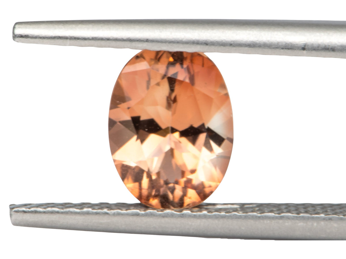 1.07ct Oval Shape Oregon Sunstone 7.9*6.0*9.1mm SU107 Aurora Designer