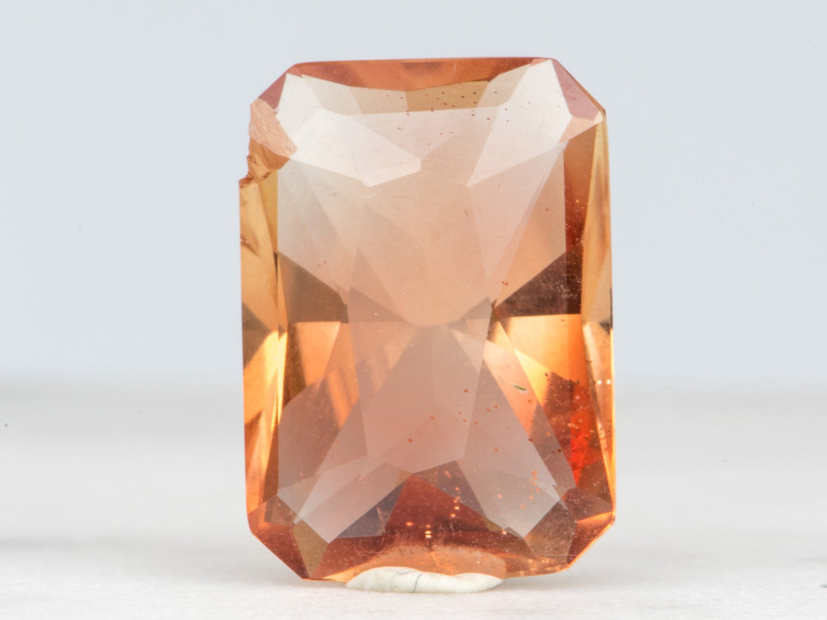 9.25ct Rectangle Shape Oregon Sunstone 16.8*11.9*7.1mm SU121 Aurora Designer