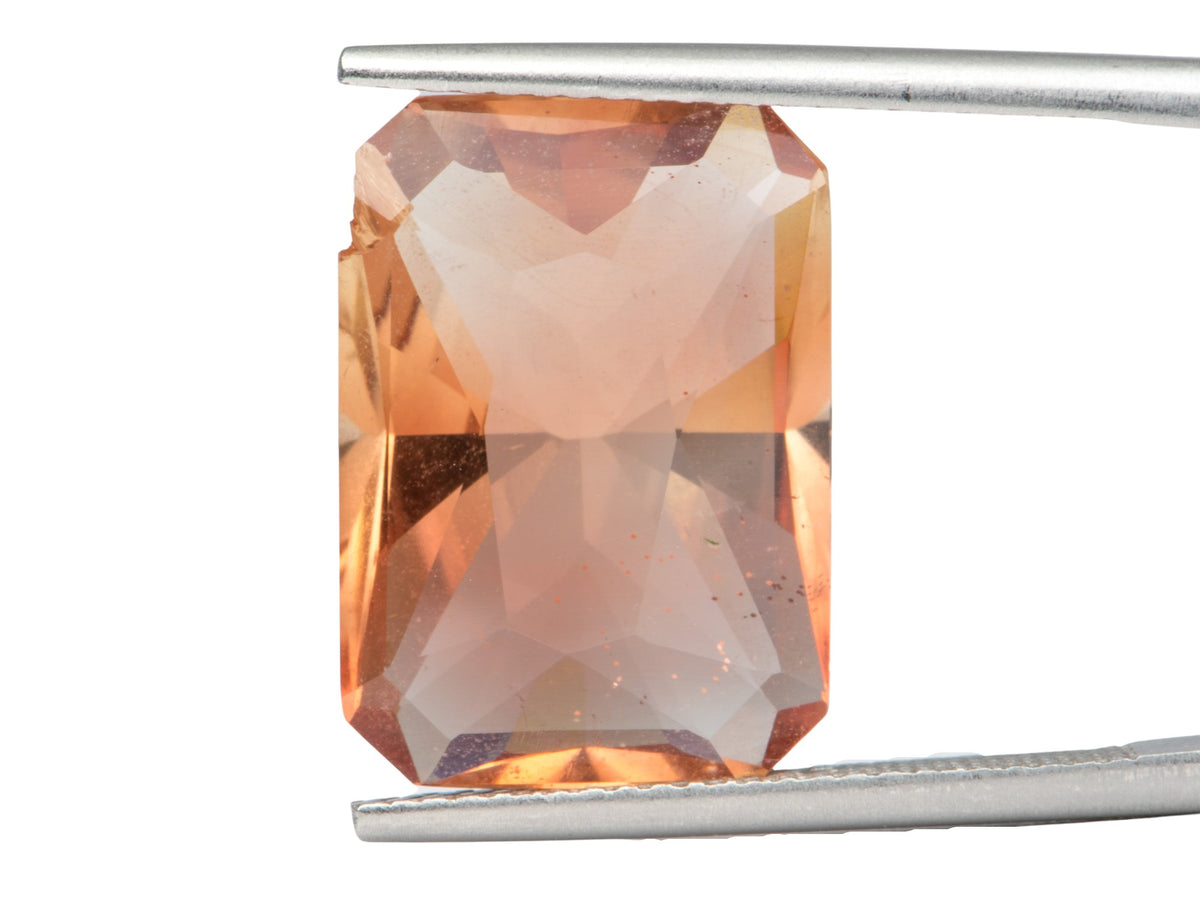 9.25ct Rectangle Shape Oregon Sunstone 16.8*11.9*7.1mm SU121 Aurora Designer