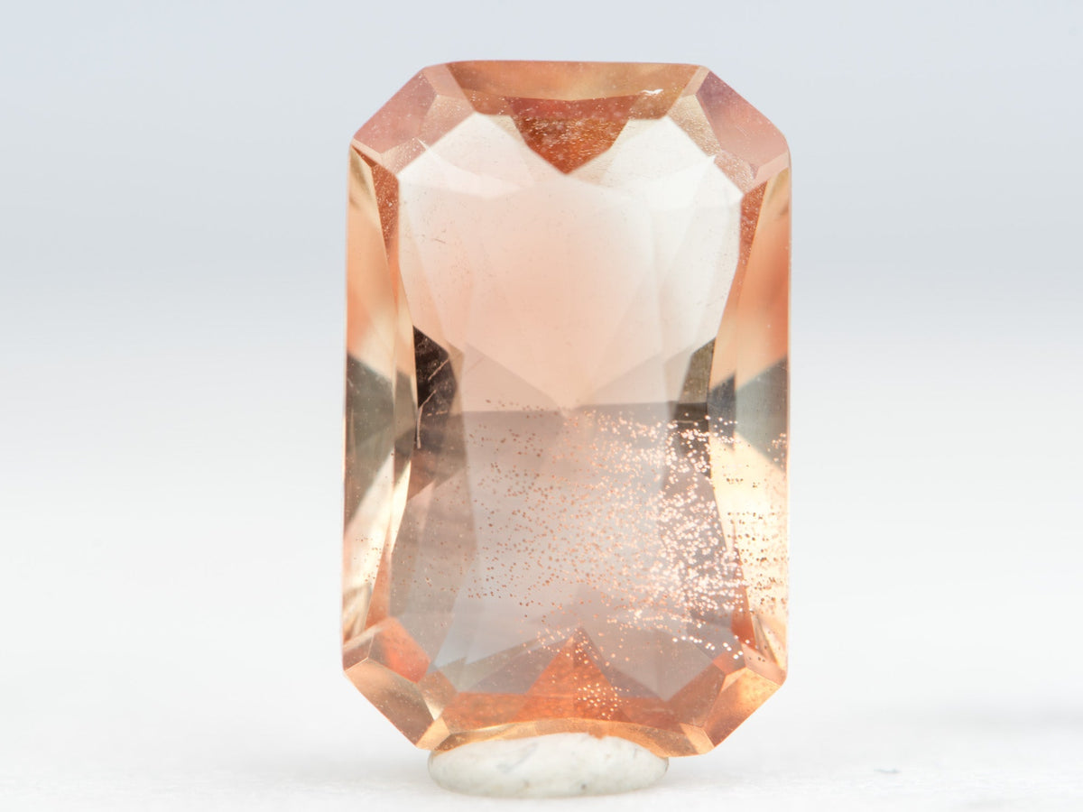 5.01ct Rectangle Shape Oregon Sunstone 13.9*9.0*5.8mm SU123 Aurora Designer