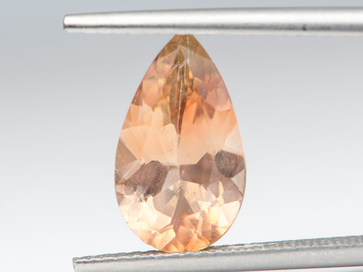 2.39ct Pear Shape Oregon Sunstone 12.8*7.5*5.0mm SU128 Aurora Designer
