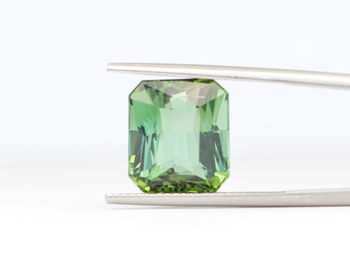 8.25ct Emerald Shape Tourmaline 12.1*10.6*7.6mm TL16 Aurora Designer