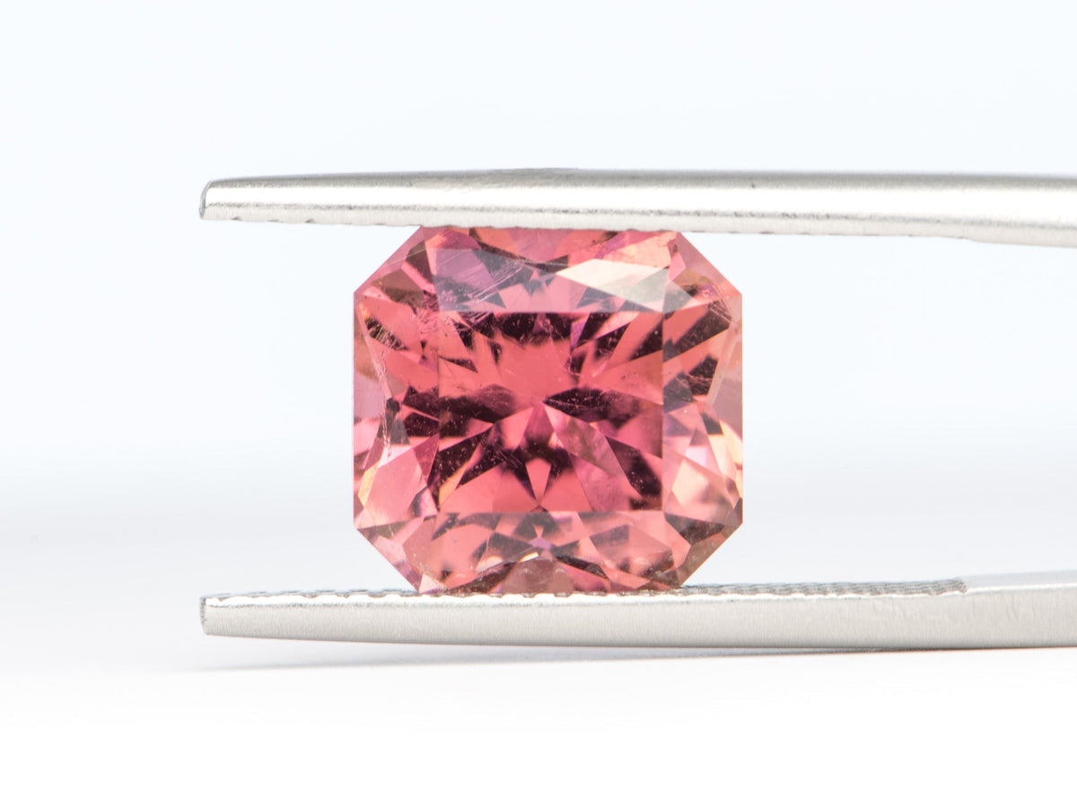 4.16ct Rectangle Shape Tourmaline 9.8*9.3*6.9mm TL17 Aurora Designer