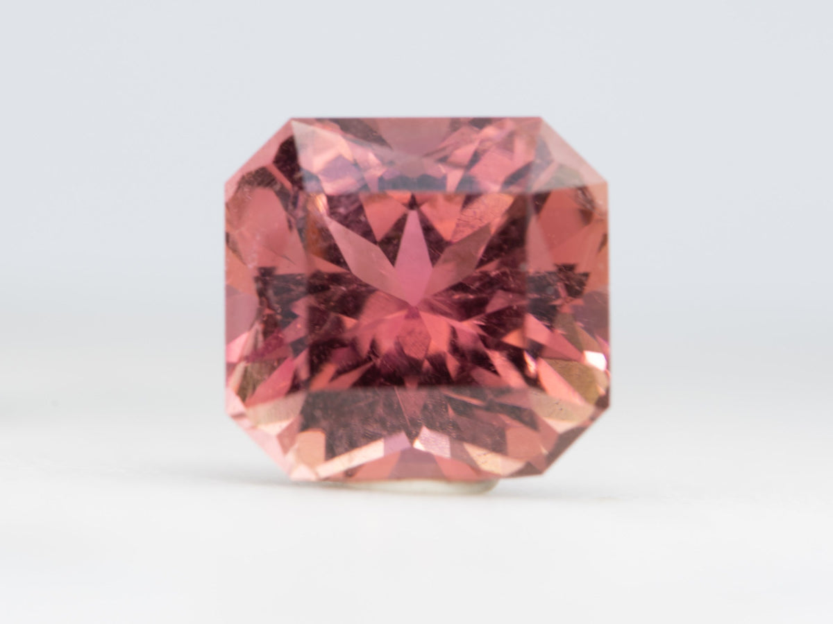 4.16ct Rectangle Shape Tourmaline 9.8*9.3*6.9mm TL17 Aurora Designer