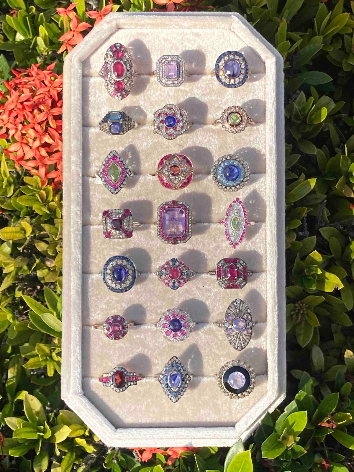 Victorian Revival Ring Collection Aurora Designer