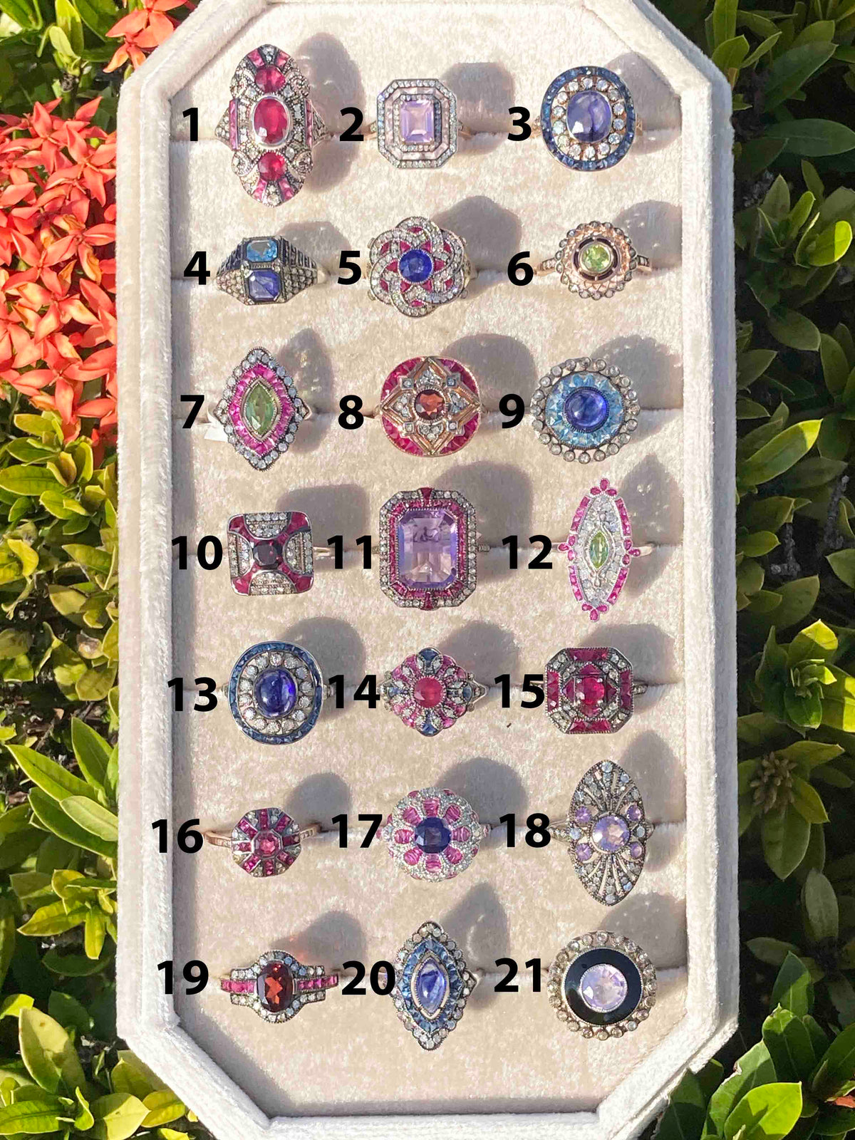 Victorian Revival Ring Collection Aurora Designer