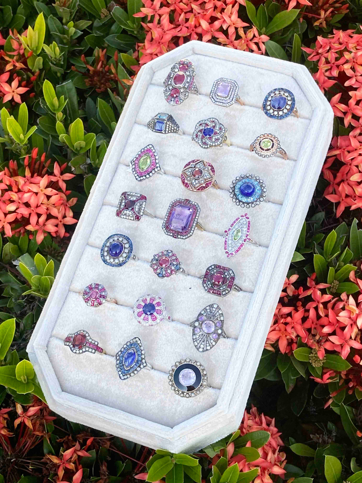 Victorian Revival Ring Collection Aurora Designer