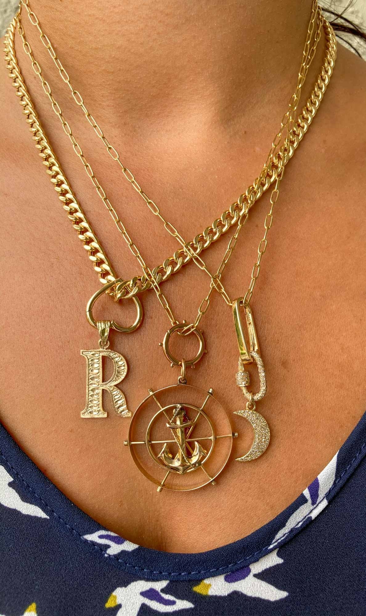 Assorted 14K Yellow Gold Charm Pendant AD2356