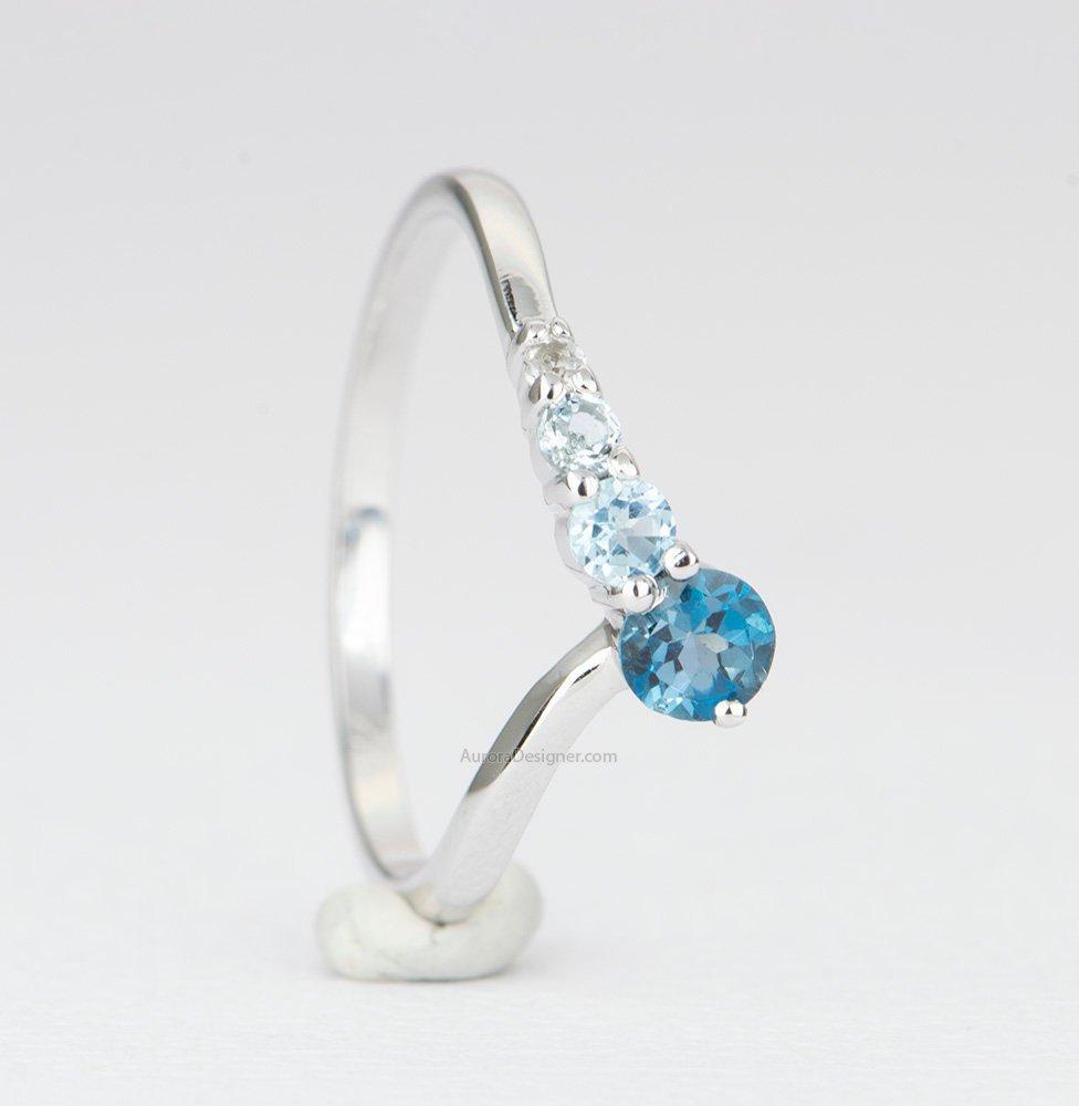 Unique topaz ring 2025