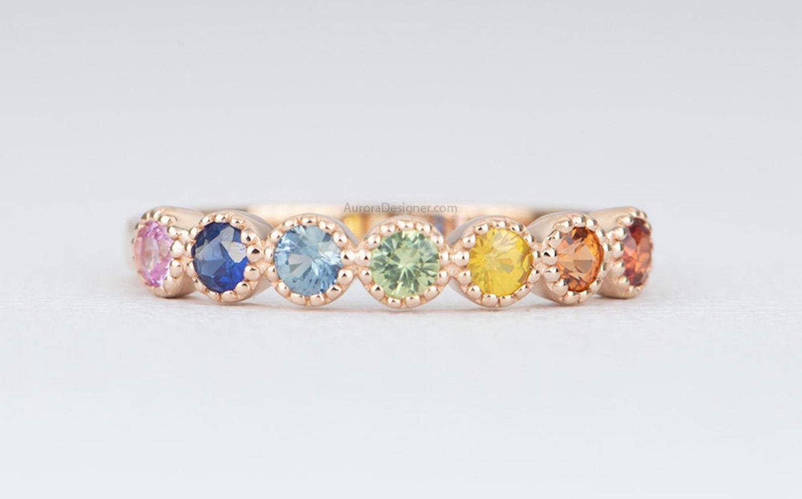 12+ Rainbow Wedding Band