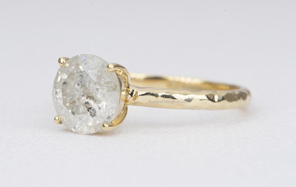 Ring Style - 4-Prong Solitaire Basket Setting for Regular Cut Center Stone AD1824C